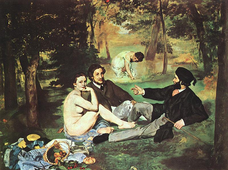 Edouard Manet Luncheon on the Grass